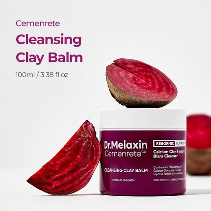 Beetroot Deep Cleansing Clay Balm Hydrating Makeup Remover With Betaine