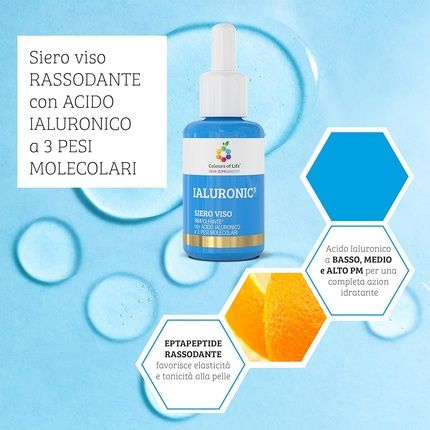 Firming Facial Serum With Hyaluronic Acid From 3 Weight Molecules 30Ml