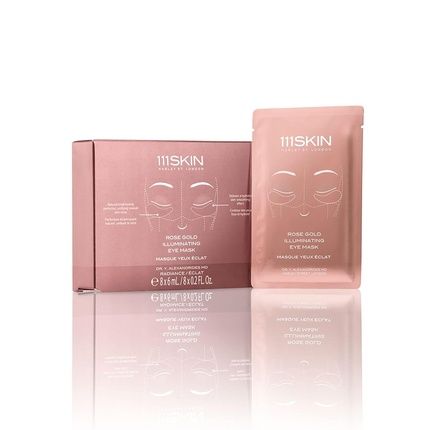 111Skin Rose Gold Illuminating Eye Mask Fragrance Free Targeting Pigmentation Illuminate Under-Eyes