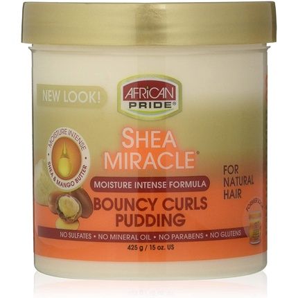 African Pride Shea Butter Miracle Bouncy Curls Pudding 425G