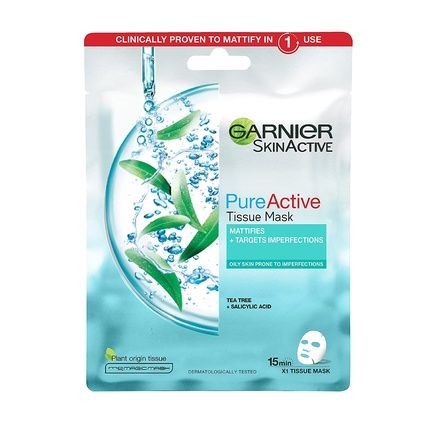 Garnier Pure Tea Tree Mask 40Ml