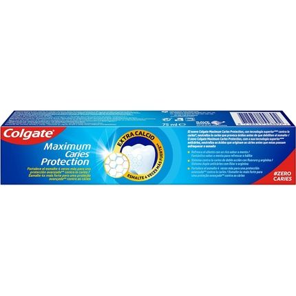 Toothpaste Caries Protection With Active Fluoride And Calcium Fresh Taste 75Ml - Image 3