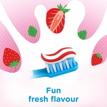 Aquafresh Splash Kids Toothpaste Strawberry Flavour 75Ml - Image 3