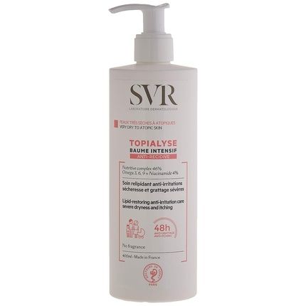 Svr Topialyse Intensive Balm For Severe Skin Dryness And Itching 400Ml