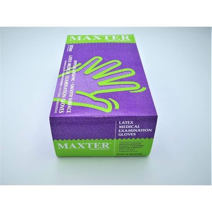 Maxter Latex Gloves 100 Pieces