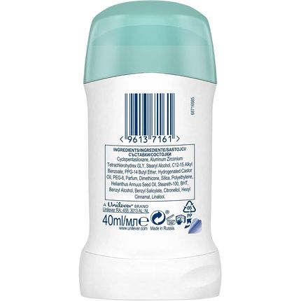 Dove 40Ml Anti-Perspirant Stick Pear And Aloe Vera