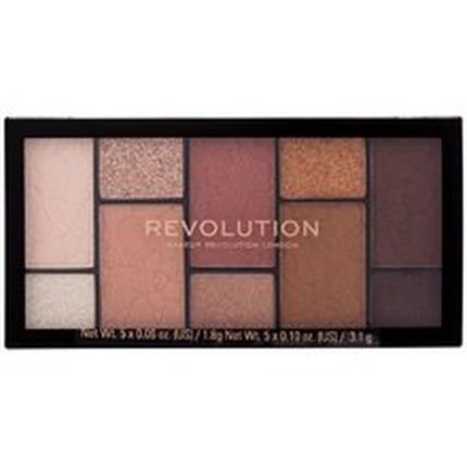 Makeup Revolution London Reloaded Dimension Eyeshadow Palette Neutral Charm
