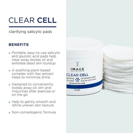 Image Skincare Clear Cell Clarifying Salicylic Pads 60 Pads