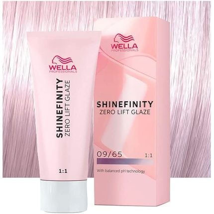 Wella Shinefinity Pink Shimmer 09/65 Demi-Permanent Color 60Ml