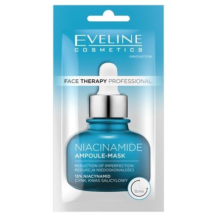 Eveline Face Therapy Niacinamide Face Ampoule Mask 8Ml