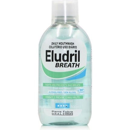 Eludril Breath Daily Mouthwash For Bad Breath 500Ml By Eludril
