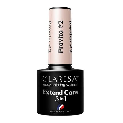 Claresa Extend Care 5In1 Provita Base For Hybrid Nail Polish 2 5G