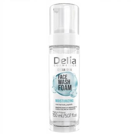 Delia Clean Skin Moisturizing Face Cleansing Foam 150Ml