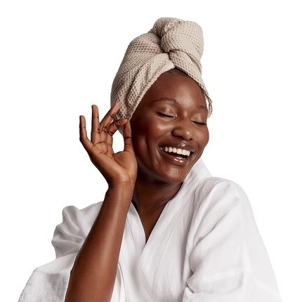 Quick-Drying Towel Head Turban With Practical Button