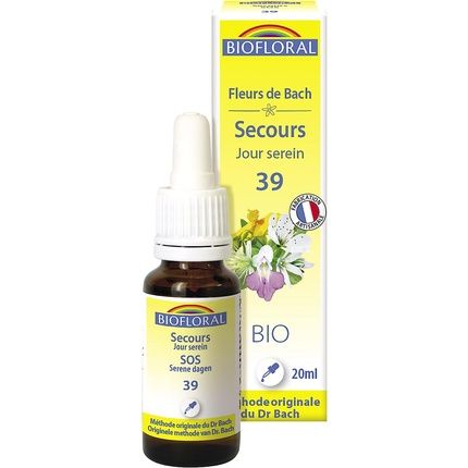 Biofloral Bach Flowers Organic Complex Rescue Ndeg39 20Ml