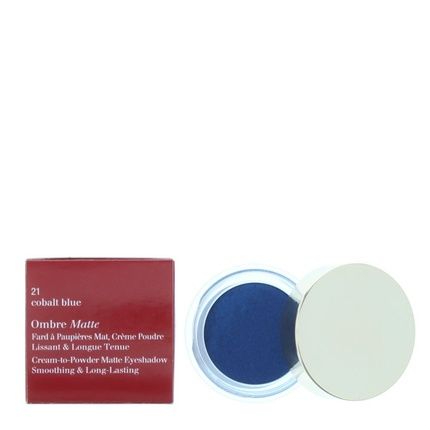 Clarins Ombre Matte Creamtopowder 21 Cobalt Blue Eye Shadow 7G