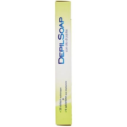 Body Wax Strips For Normal Skin 20 Strips With Post-Depilation Restorative Fluid