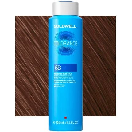 Goldwell Colorance 6B Gold Brown Warm Browns Hair Color 120Ml