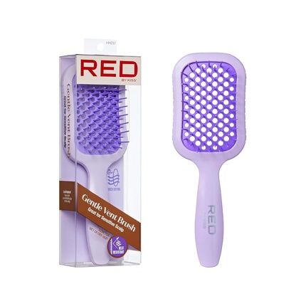 Red By Kiss Gentle Vent Brush For Sensitive Scalp Protection And Heat Styling