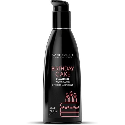 Wicked Sensual Care Birthday Lubricant Multicolored