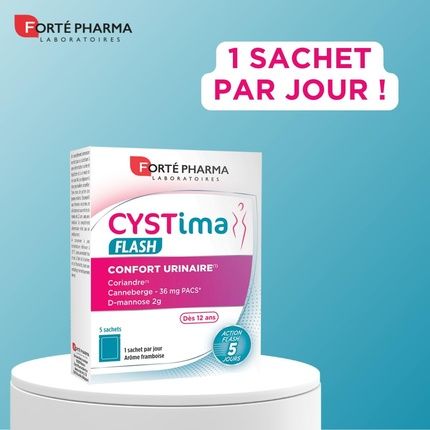 Forte Pharma Cystima Flash Urinary Comfort And Wellness For Ages 12 And Up - Image 3