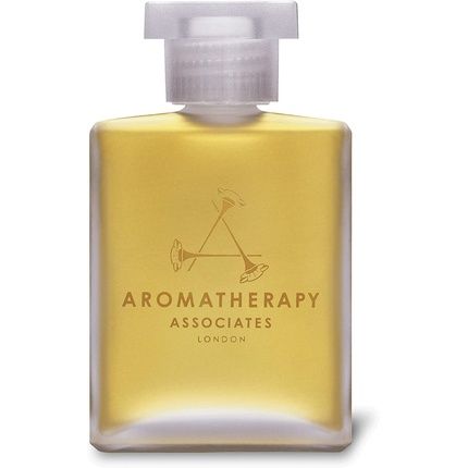 Aromatherapy Associates Revive Evening Bath And Shower Oil 55Ml - Essential Oil Cleanser With Ylang-Ylang, Patchouli, And Sandalwood