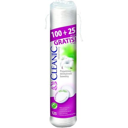 Cleanic Cotton Pads 100 + 25Pcs