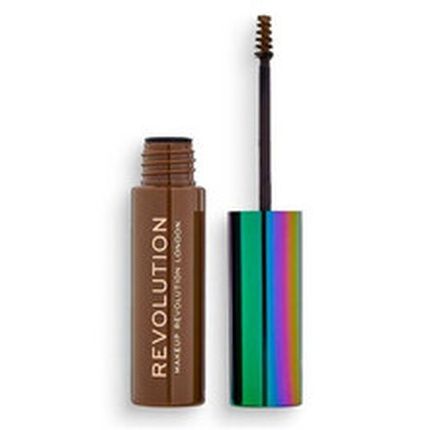Makeup Revolution High Brow Gel Eyebrow Fixing Gel 6 Ml Medium Brown