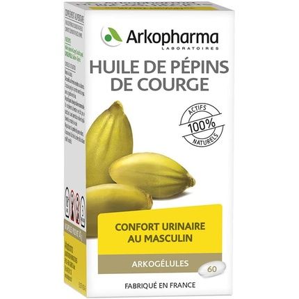 Arkopharma Arkogelules Pumpkin Seed Oil 60 Capsules