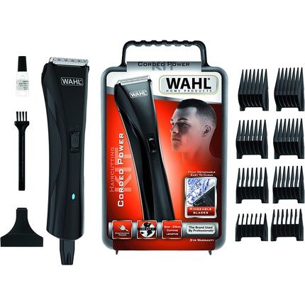 Wahl Hybrid Clipper Haircutting Kit For Men With Accessories And 8 Attachment Combs