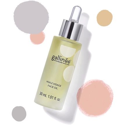 Gallinee Face Oil Nourishing Soothing Prebiotic Face Oil With Active Oils 30Ml