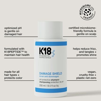 K18 Damage Shield Protective Shampoo 8.5Oz