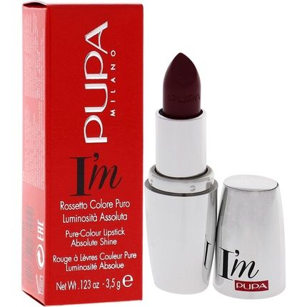 Pupa Milano I Am Pure-Colour Lipstick 422 Fancy Violet For Women 0.123 Oz - Image 3