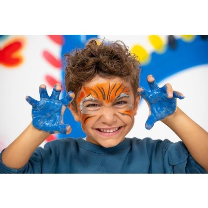 Natural Face & Finger Paint Tube Multi Colors 5X65Ml - Image 3