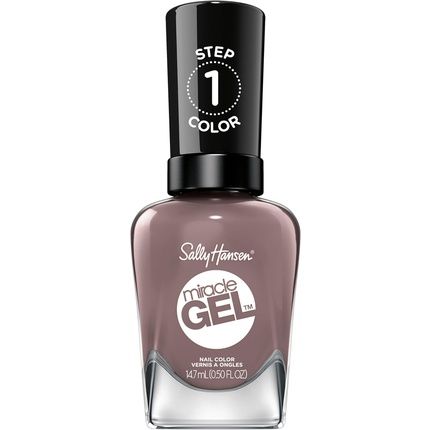 Sally Hansen Miracle Gel 205 To The Taupe Nail Polish 0.5 Oz
