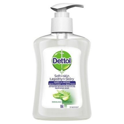 Dettol Antibacterial Liquid Hand Soap Gentle Aloe 250Ml