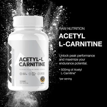 Fat Burner Acetyl L-Carnitine By Raw Nutrition