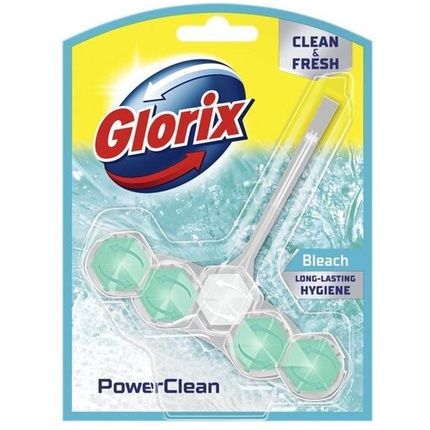 Glorix Glorix Toilet Block Power Bleach 9 Pieces