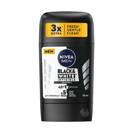 Nivea Black & White Invisible Original Antiperspirant 50 Ml