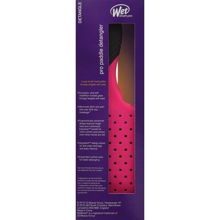 Wet Brush Pro Paddle Detangler Purple - Image 3