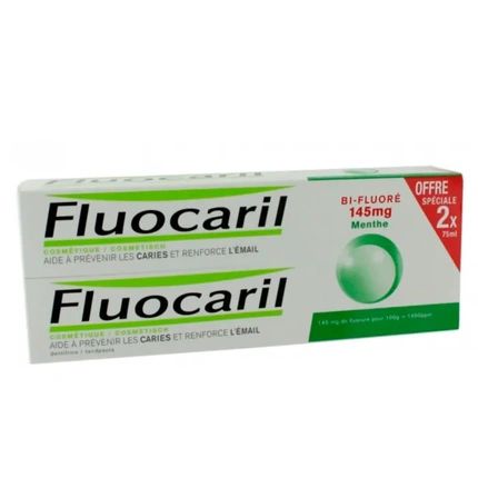 Fluocaril Fluocaril Bifluoride Mint Paste 145Mg 2X75Ml