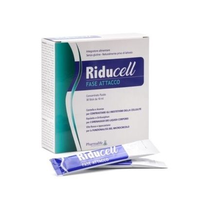Pharmalife Riducell Attack Phase Anticellulite Supplement 30 Sticks