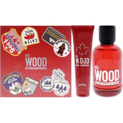 Dsquared2 Red Wood For Women Gift Set