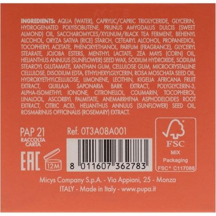 Push Me Up Firming Breast Enhancer By Pupa Milano For Women 5.07 Oz Cream - Image 3