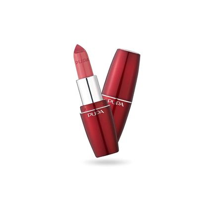 Pupa Milano Volume Plumping Hydrating Cream Formula Lipsticks 102 Romantic Rose 0.123 Oz