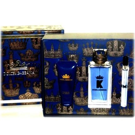 Dolce & Gabbana K King Luxury Set Edt 100Ml + 10Ml Edt + 50Ml Shower Gel