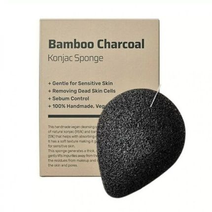 Bamboo Charcoal Konjac Sponge - The New Version - Great Deal