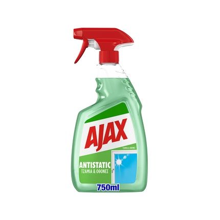 Ajax Antistatic Glass Cleaning Spray 750Ml