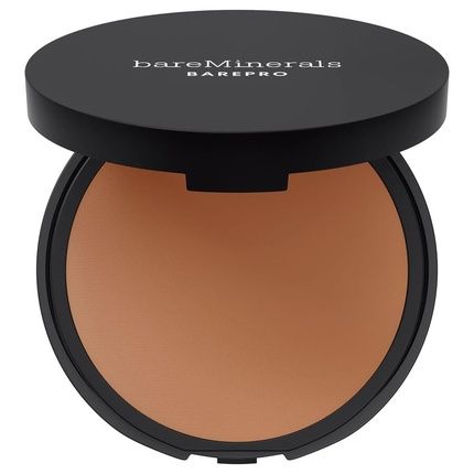 Bareminerals Barepro 16Hr Skin-Perfecting Powder Foundation Matte Pressed Powder Foundation Full Coverage With Plant-Based Squalene Oil Control Vegan Medium Deep 45 Neutral 0.28 Ounce