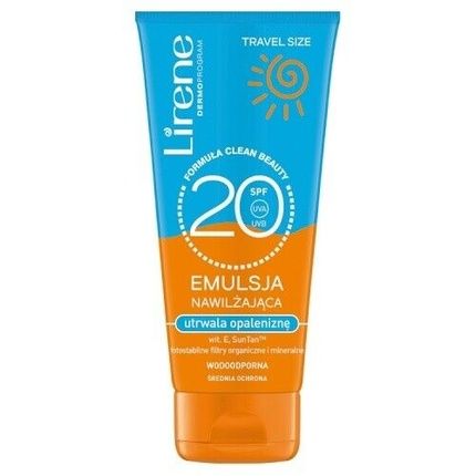 Lirene Sun Moisturizing Tanning Emulsion Spf20 90Ml